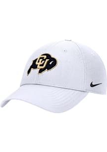 Nike Colorado Buffaloes Club Cap Ripstop Adjustable Hat - White