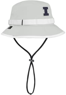 Illinois Fighting Illini Nike Apex Boonie Mens Bucket Hat - Grey