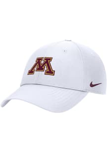 Nike White Minnesota Golden Gophers Club Cap Ripstop Adjustable Hat