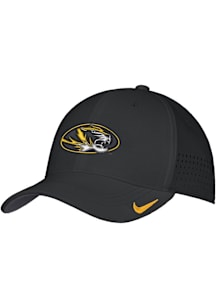 Nike Missouri Tigers Mens Black Club Swooshflex Flex Hat