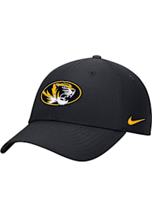 Nike Missouri Tigers Club Cap Ripstop Adjustable Hat - Black