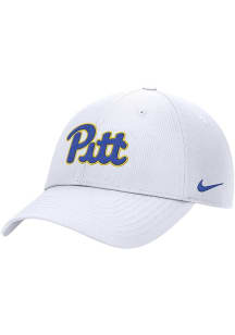 Nike White Pitt Panthers Club Cap Ripstop Adjustable Hat
