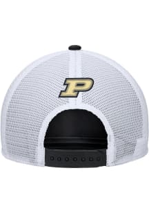 Purdue Boilermakers Nike Youth Rise Pinch Panel Meshback Youth Adjustable Hat - Black