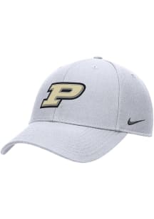 Purdue Boilermakers Nike Youth Club Cap Ripstop Youth Adjustable Hat - White
