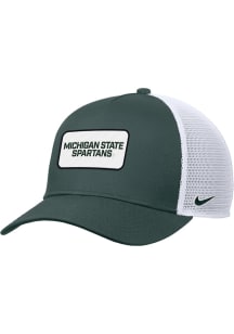 Michigan State Spartans Nike Youth Rise Pinch Panel Meshback Youth Adjustable Hat - Black