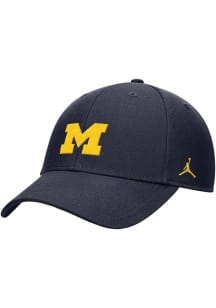 Michigan Wolverines Nike Youth Club Cap Ripstop Youth Adjustable Hat - Blue