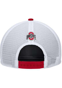Ohio State Buckeyes Nike Youth Rise Pinch Panel Meshback Youth Adjustable Hat - Red