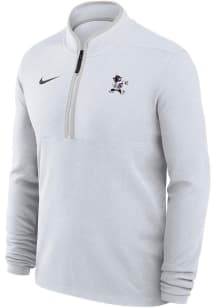Mens K-State Wildcats White Nike Varsity Willie Football Qtr Zip Pullover