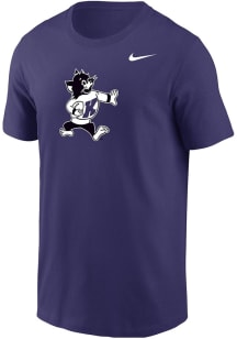 K-State Wildcats Purple Nike Varsity Willie Football Short Sleeve T Shirt