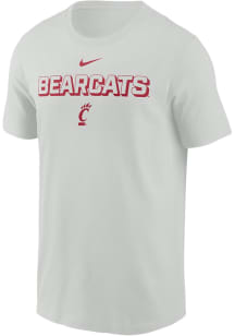 Cincinnati Bearcats Grey Nike Flat Name Mascot Legend Short Sleeve T Shirt