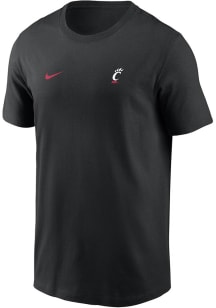 Cincinnati Bearcats Black Nike Flat Name Mascot Legend Short Sleeve T Shirt