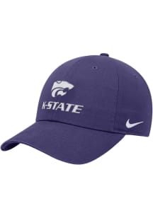 Nike Purple K-State Wildcats CLUB CAP Adjustable Hat