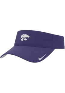 K-State Wildcats Nike Ace Visor - fanwear Mens Adjustable Visor - Purple