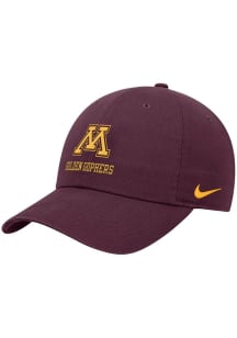 Minnesota Golden Gophers Nike Youth Club Cap Youth Adjustable Hat - Maroon