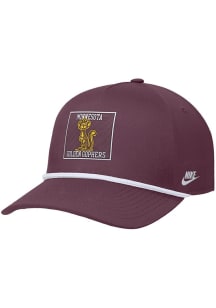 Nike Maroon Minnesota Golden Gophers Rise Pinch Panel ADJ Adjustable Hat