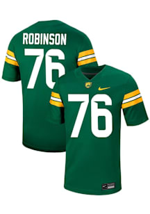 Isaiah Robinson  Nike Baylor Bears Green NIL Game Name And Number Football Jersey