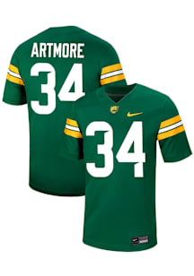 MJ Artmore  Nike Baylor Bears Green NIL Game Name And Number Football Jersey