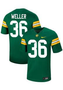 Seth Weller  Nike Baylor Bears Green NIL Game Name And Number Football Jersey