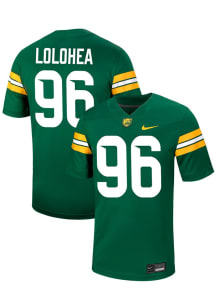 Tonga Lolohea  Nike Baylor Bears Green NIL Game Name And Number Football Jersey