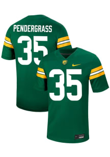 William Pendergrass  Nike Baylor Bears Green NIL Game Name And Number Football Jersey