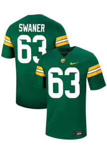 Wyatt Swaner  Nike Baylor Bears Green NIL Game Name And Number Football Jersey