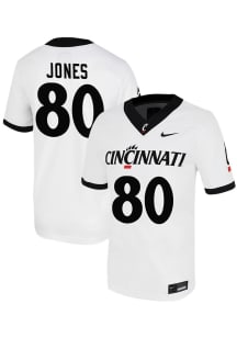 Elijah Jones  Nike Cincinnati Bearcats White VIRTUAL NIL Game Name And Number Football Jersey