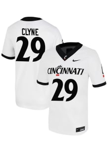 Stanley Clyne  Nike Cincinnati Bearcats White VIRTUAL NIL Game Name And Number Football Jersey