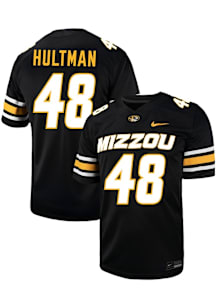 Brady Hultman  Nike Missouri Tigers Black NIL Game Name And Number Football Jersey