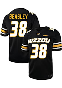 Jeremiah Beasley  Nike Missouri Tigers Black NIL Game Name And Number Football Jersey