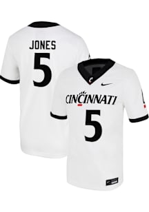 Samaj Jones  Nike Cincinnati Bearcats White NIL Game Football Jersey
