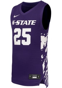 Youth K-State Wildcats Purple Nike Replica Basketball Jersey Jersey