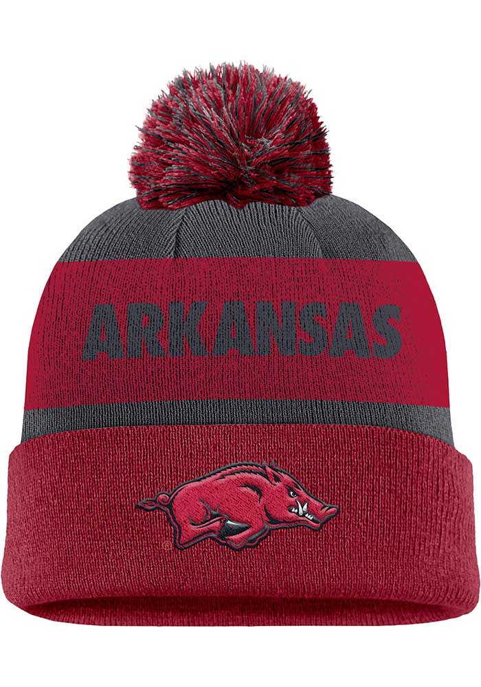 Arkansas Razorbacks Nike CRIMSON C12360 - NK PEAK STRIPE
