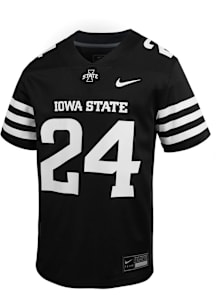 Nike Iowa State Cyclones Youth Black Black Alt Football Jersey