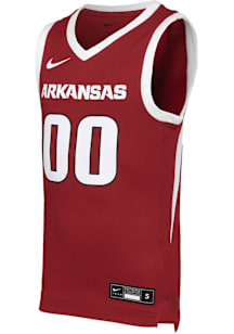 Nike Arkansas Razorbacks Youth Replica No 00 Cardinal Basketball Jersey