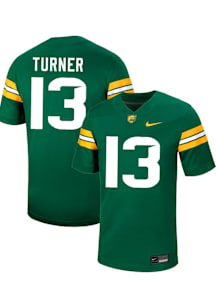 Devin Turner  Nike Baylor Bears Green Football NIL Home Football Jersey