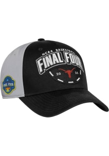 Nike Texas Longhorns 2025 WBB Final 4 Rise Structured LR Cap Adjustable Hat - Black