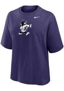 K-State Wildcats Purple Nike Varsity Football Short Sleeve T-Shirt