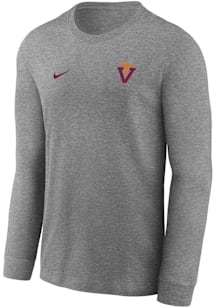 Nike Virginia Tech Hokies Grey Legend Long Sleeve T-Shirt