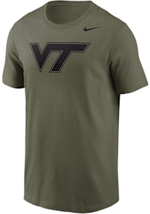 Nike Virginia Tech Hokies Olive DriFIT Legend Short Sleeve T Shirt