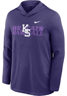 Nike K-State Wildcats Mens Purple DriFit Baseball Hood