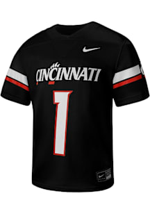 Nike Cincinnati Bearcats Youth Black Sideline Replica Football Jersey