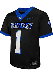 Nike Kentucky Wildcats Boys Black Sideline Replica Football Jersey