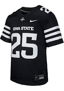 Nike Iowa State Cyclones Youth Black Sideline Replica Football Jersey