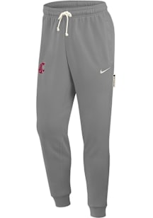 Nike Washington State Cougars Mens Grey 0 Sideline Taper Sweatpants