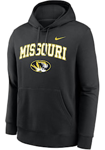 Nike Missouri Tigers Mens Black 0 Twill Club Long Sleeve Hoodie