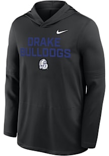 Nike Drake Bulldogs Mens Black 0 Sideline Lightweight Hood