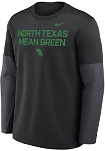 Nike North Texas Mean Green Mens Black 0 Sideline Coach Hood