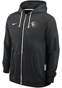 Nike Colorado Buffaloes Mens Black 0 Sideline Long Sleeve Full Zip Jacket