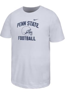 Youth Penn State Nittany Lions White Nike Football Short Sleeve T-Shirt