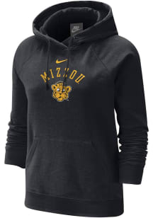 Nike Missouri Tigers Womens Black Fleece Hooded Sweatshirt
